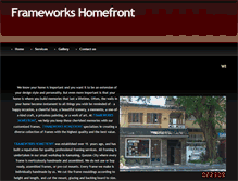 Tablet Screenshot of frameworkshomefront.com